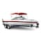Eevelle Summerset Sunflair Premium Bimini Top Kit w/ Hardware and Frame 72in LONG, 36in HIGH, Fits 79in-84in SSF-363B84-RED - alternate 1